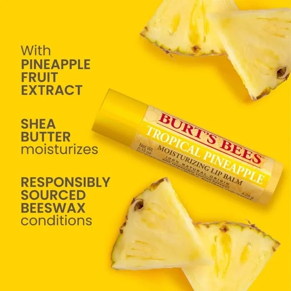 Burt's Bees Lip Balms — Tropical Retreat 4 Pack Set - Picture 11 of 16